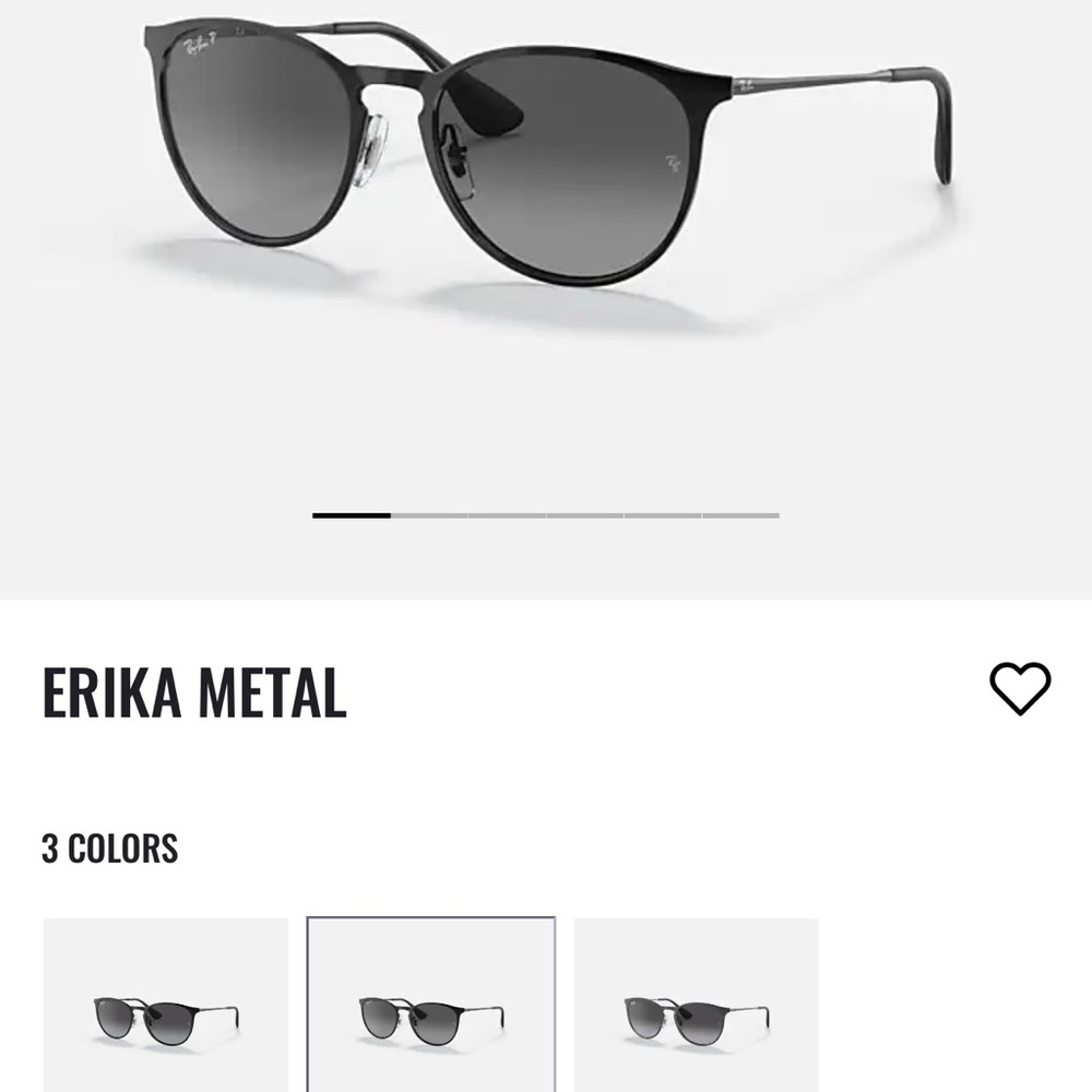 Ray-Ban Erika Metal Sunglasses